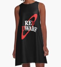 Red Dwarf A-Line Dress