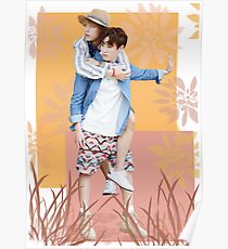 Póster Taekook Vkook BTS Poster