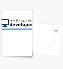 Software Developer Postcards