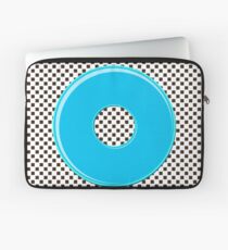 Blue bubble gum blot. Laptop Sleeve