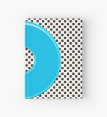 Blue bubble gum blot. Hardcover Journal