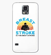 Brustschwimmen-Schwimmer der Retro Männer Hülle & Skin für Samsung Galaxy