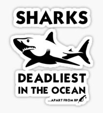 Deadliest in the Ocean Sticker