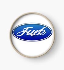 Fuck Ford Clock