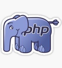 Pegatina Logotipo de PHP ElePHPant