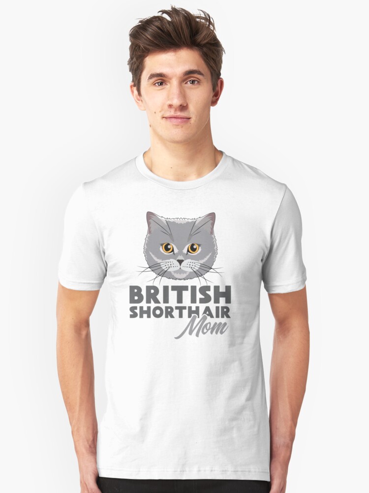 British Shorthair Mom T Shirt By Elokimas Redbubble