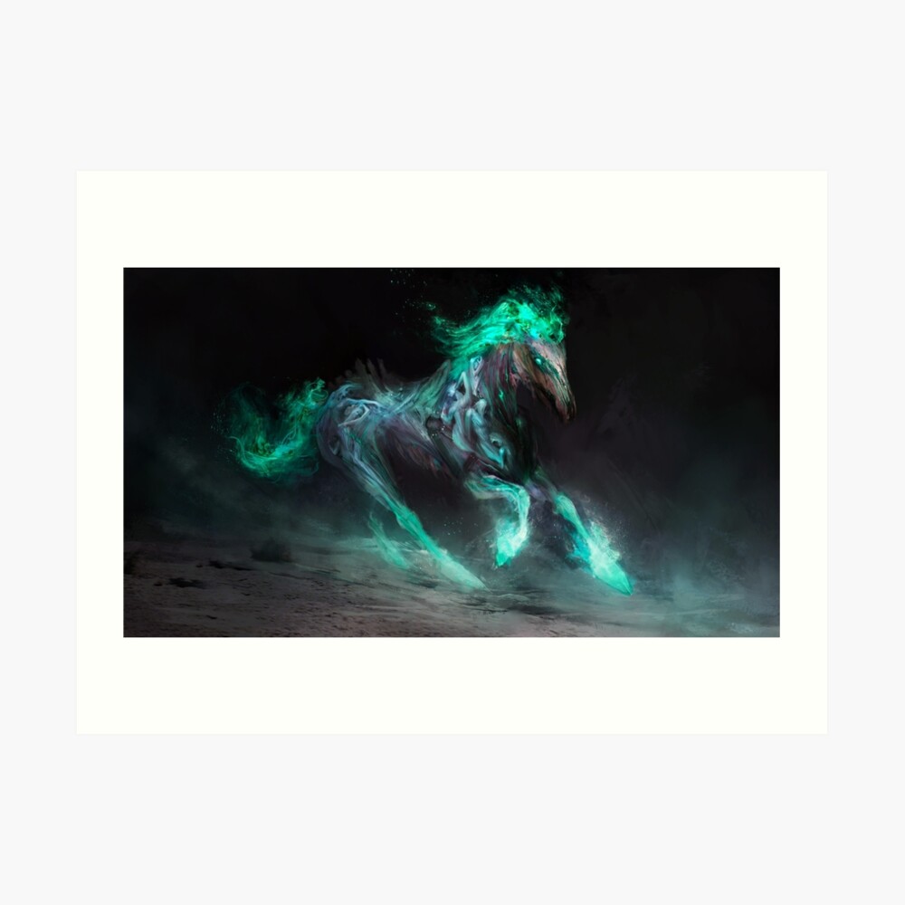 Despair, the Pale Horse Lámina artística