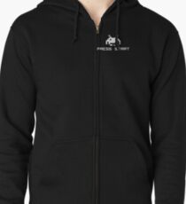 Invaders Zipped Hoodie