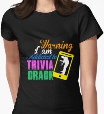 Camiseta entallada ESTOY ADICTO A TRIVIA CRACK