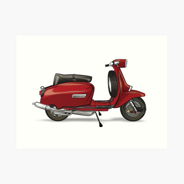 Red Lammy - By Collibosher Art Print
