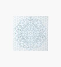 Blue Delicate Nature Mandala Art Board