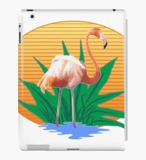 Cute Funny Flamingos Summer Sun & Good Feelings Designs iPad Case/Skin