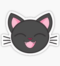 Black Cat Sticker Sticker