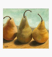 The Three Graces - fruit still life Photographic Print