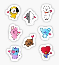 BT21 Love Sticker
