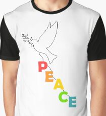 pigeon dove world peace Graphic T-Shirt