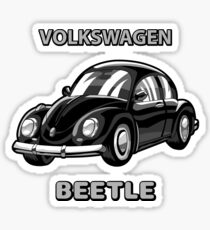 Pegatina Volkswagen Beetle Old Car Design