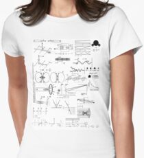 General Physics, #General, #Physics, #GeneralPhysics  Women's Fitted T-Shirt