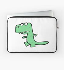 Cute Green Cartoon Dinosaur Kawaii Laptop Sleeve