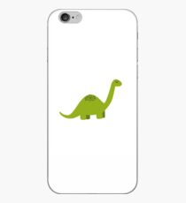 Cute Long Neck Green Dinosaur iPhone Case