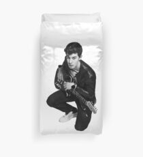 S.M. portrait in cris Duvet Cover