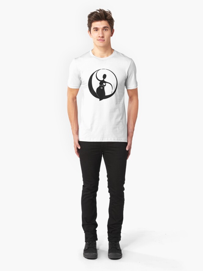 Alternate view of The Female Circle Tee Slim Fit T-Shirt