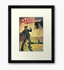 Pulp Fiction Novel Cover Framed Print