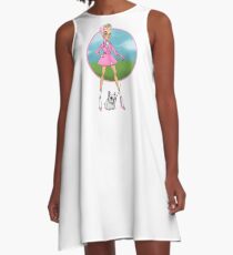 Dog Walker A-Line Dress