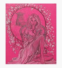 Elven Lady In White Photographic Print