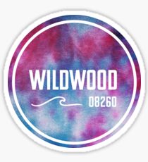 Wildwood - Tie Dye Sticker
