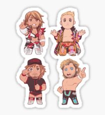 chibi champions sticker sheet Sticker