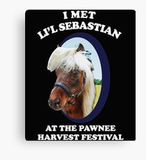 lil sebastian Canvas Print