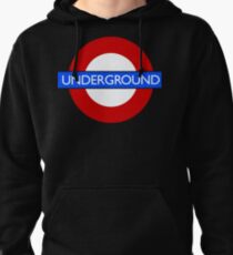 London Underground Logo Vector for Dark t-shirts Pullover Hoodie
