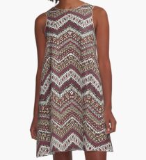Tribal Seminole Dress 3 A-Line Dress