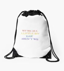 wise words from harry Drawstring Bag