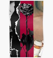blackbear album cover collage Poster