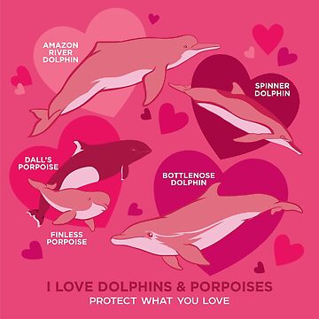 Dolphin T Shirt - Porpoise Shirt - I Love Dolphins