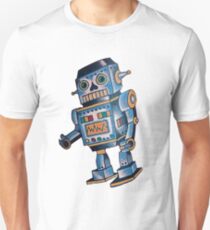 Retro Robot Unisex T-Shirt
