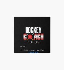 Hockey Coach Art Board