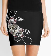 Aboriginal Art - Platypus Mini Skirt