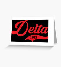 Delta 1913 Jersey Grußkarte