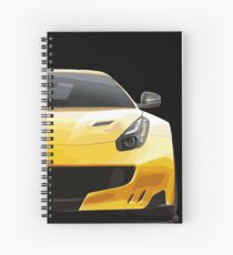Sports Car F12 Spiral Notebook
