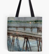 The Old Pier Tote Bag