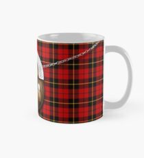 Clan Wallace Tartan und Sporran Tasse (Standard)