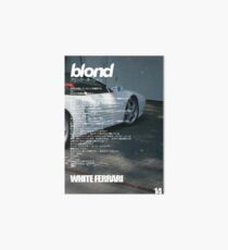 Frank Ocean - White Ferrari Art Board