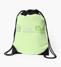 Linux Mint Drawstring Bag