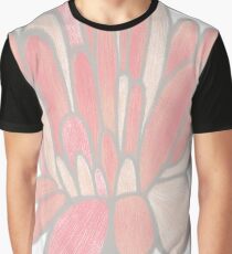Pink Flower Graphic T-Shirt