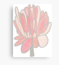 Pink Flower Metal Print