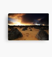 Sunrise at The Pinnacles Canvas Print