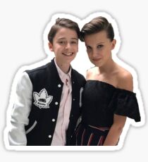 Noah Schnapp and Millie Bobby Brown - Team Nillie Sticker